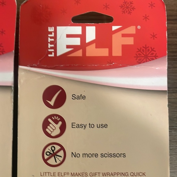 LITTLE ELF GIFT WRAP CUTTERS - Picture 3 of 3